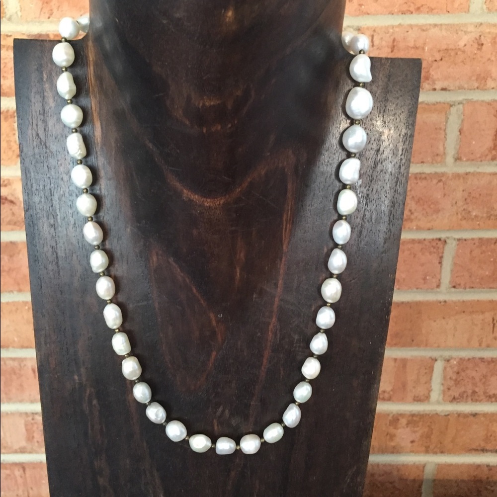 Beautiful strand of freshwater pearls